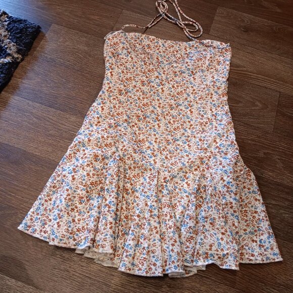 Princess polly Delamere Mini Dress Multi / Floral sz 2 new - Picture 2 of 5